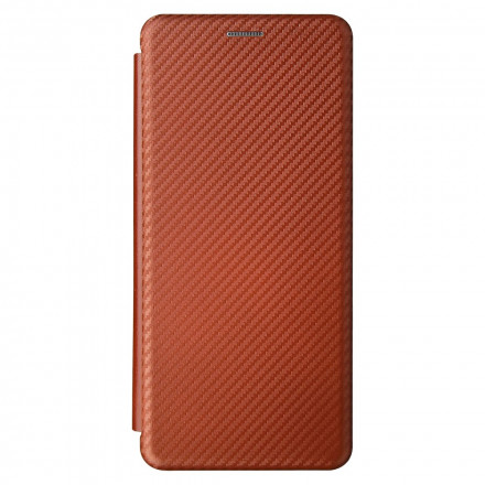 Flip Cover Zte Axon 20 4G / 5G Silicone Carbon kleurig