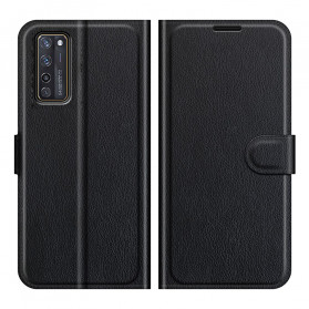 Hoesje ZTE Axon 20 4G / 5G Kunstleer Klassiek Lychee