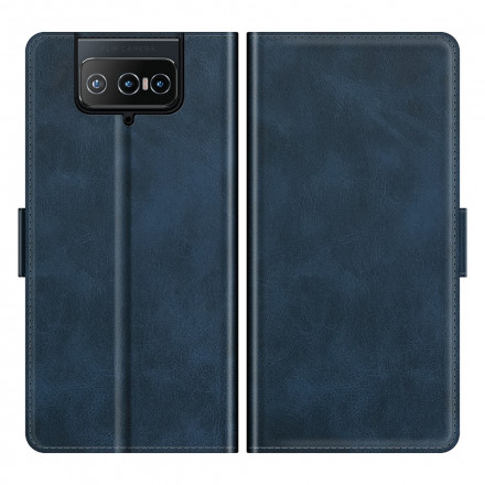 Asus Zenfone 8 Flip Classic Dubbele Flap Case