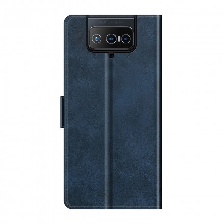 Asus Zenfone 8 Flip Classic Dubbele Flap Case