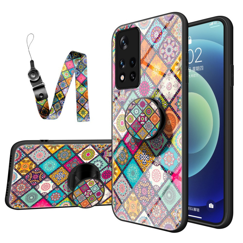 Poco M4 Pro 5G Magnetische Patchwork Case