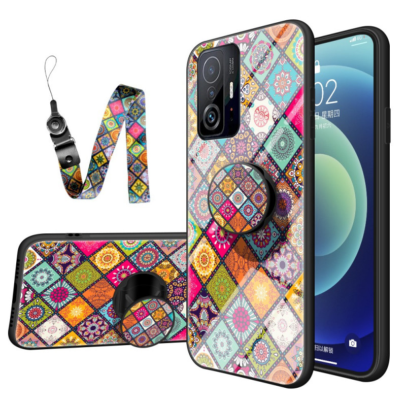 Xiaomi 11T / 11T Pro Magnetisch Patchwork Hoesje