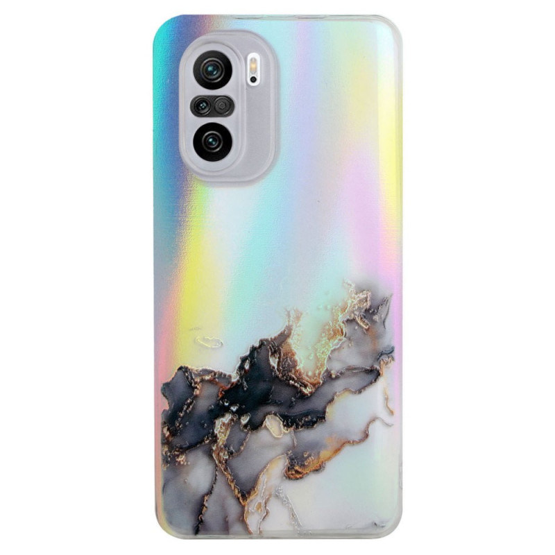 Case Poco F3 / Xiaomi Mi 11i 5G Marble Effect Laser
