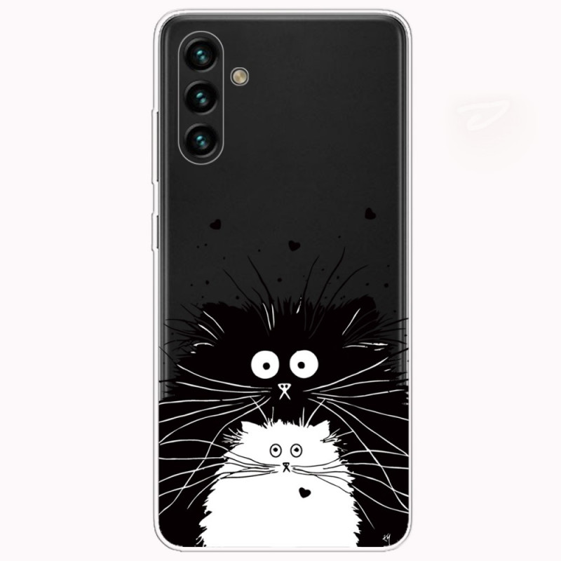 Samsung Galaxy A13 5G / A04s hoesje Kijk naar de katten