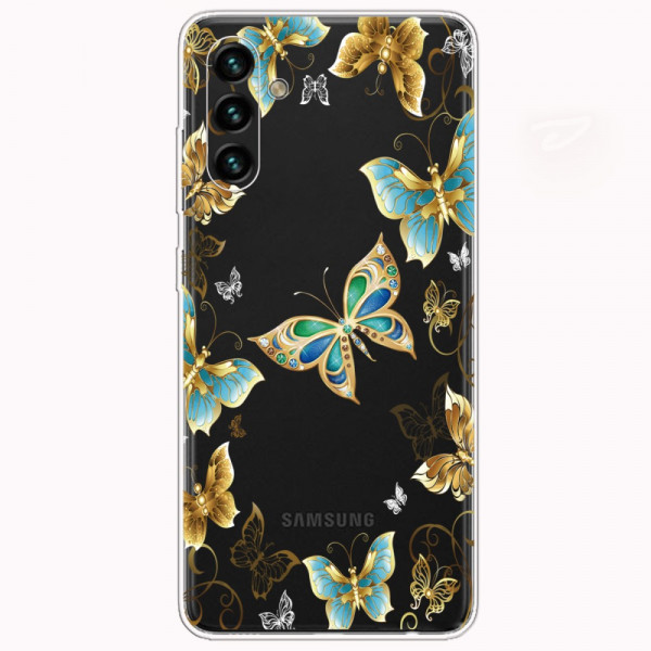 Samsung Galaxy A13 5G / A04s vlinders design hoesje