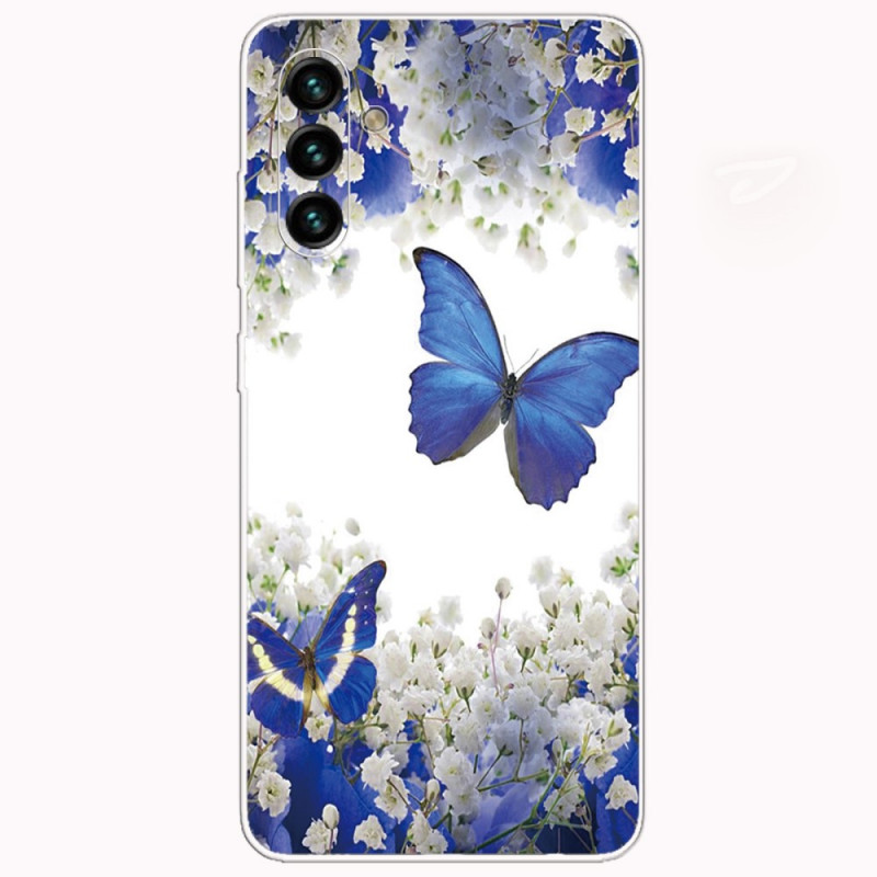 Samsung Galaxy A13 5G / A04s vlinders design hoesje