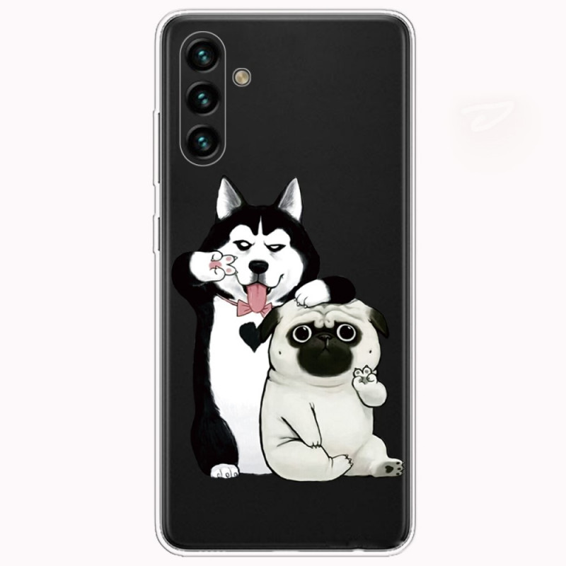 Hoesje Samsung Galaxy A13 5G / A04s Grappige Honden