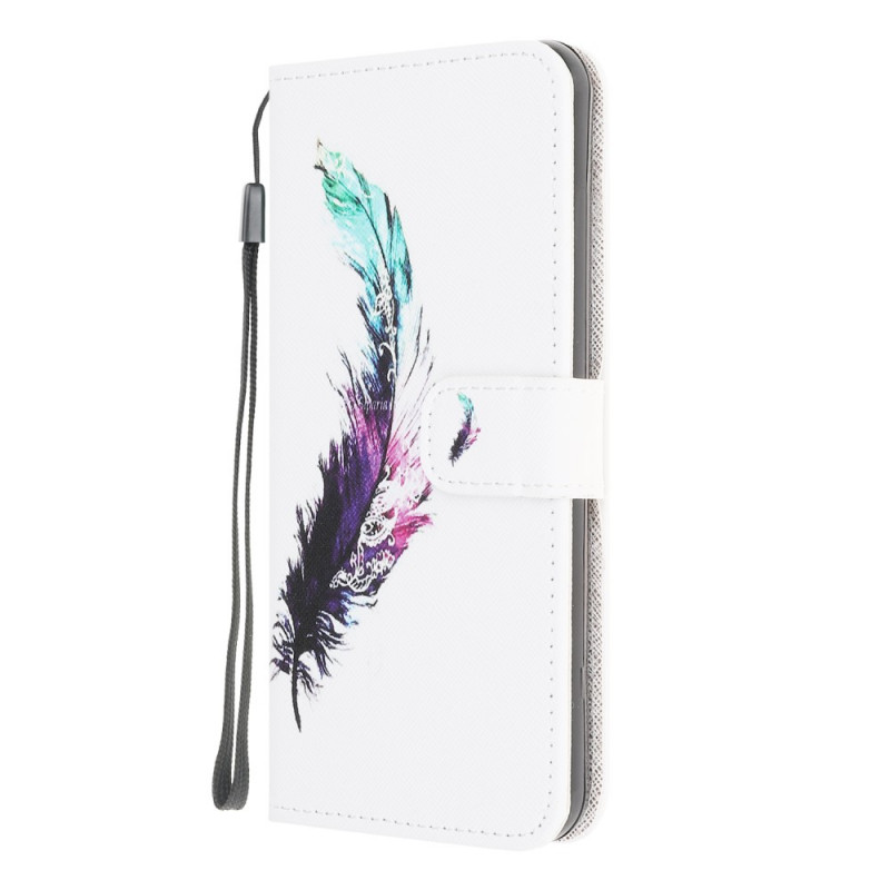 Samsung Galaxy M32 Feather Strap Case