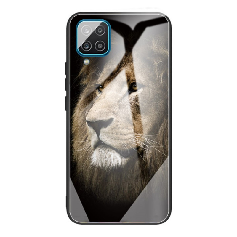 Samsung Galaxy M32 Lionhead gehard glas case