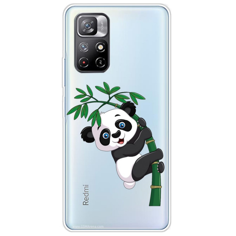 Poco M4 Pro 5G Panda Hoesje Op Bamboe