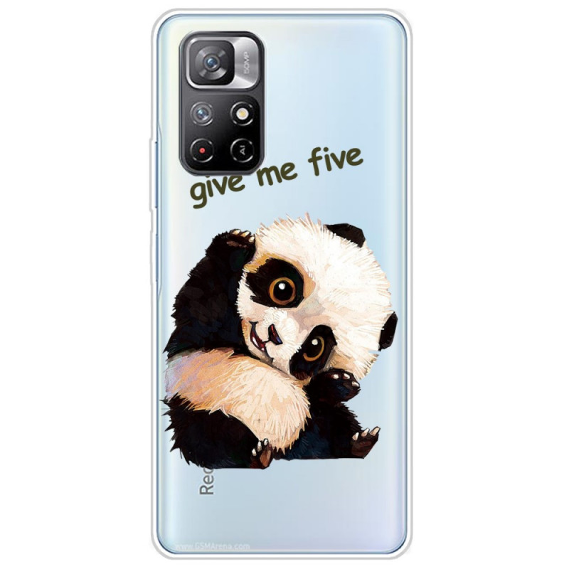 Case Poco M4 Pro 5G Panda Geef Me Vijf