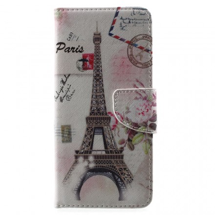 Samsung Galaxy S8 Plus Eiffel Retro Hoesje
