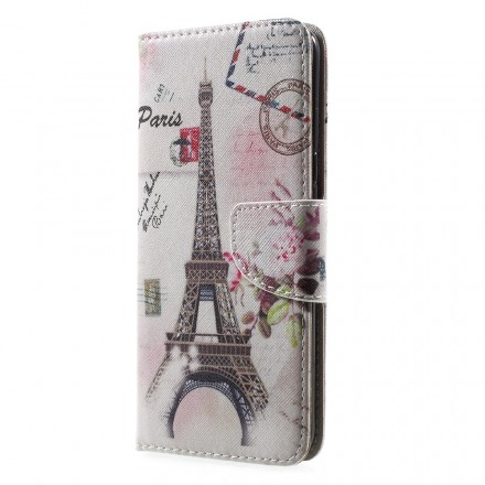 Samsung Galaxy S8 Plus Eiffel Retro Hoesje