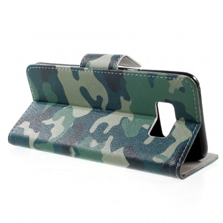 Samsung Galaxy S8 Plus Militaire Camouflage Hoesje