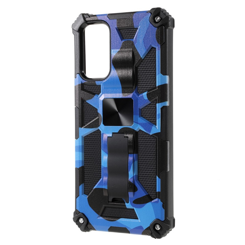 Samsung Galaxy A13 5G / A04s Camouflage Hoesje Afneembare Standaard