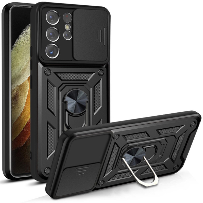 Samsung Galaxy S21 Ultra 5G geval ontwerp Lens houder en Cover