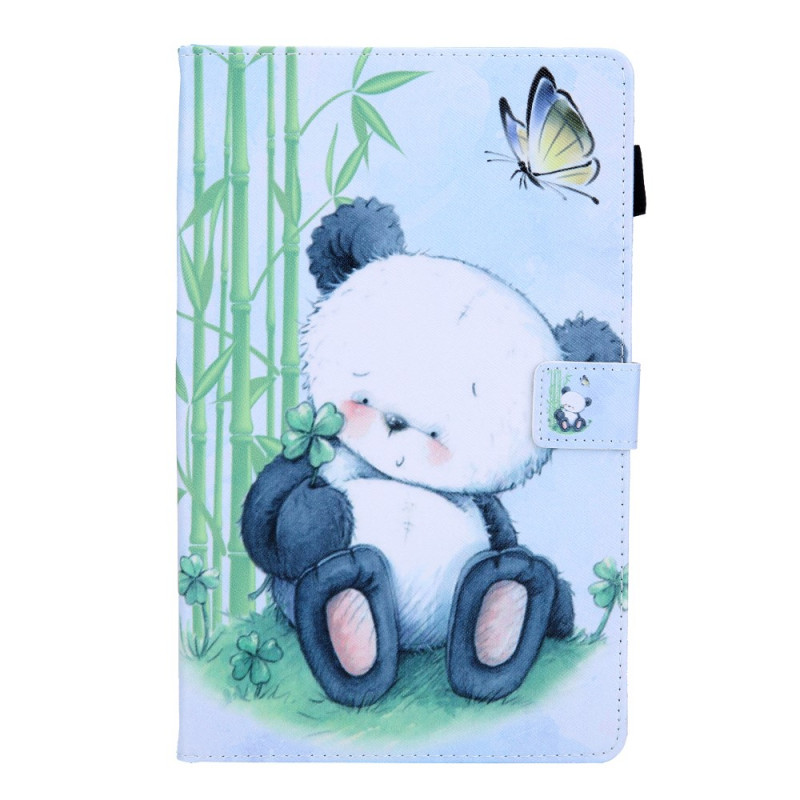 Hoesje Samsung Galaxy Tab A8 (2022) / (2021) Panda in de natuur