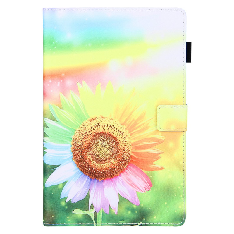 Samsung Galaxy Tab A8 hoesje (2022) / (2021) Bloemen in de zon