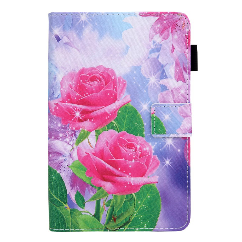 Samsung Galaxy Tab A8 hoesje (2022) / (2021) Droombloemen