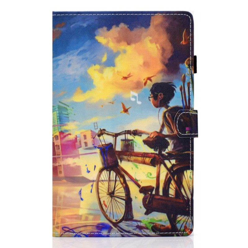 Samsung Galaxy Tab A8 hoesje (2021) Bike Art
