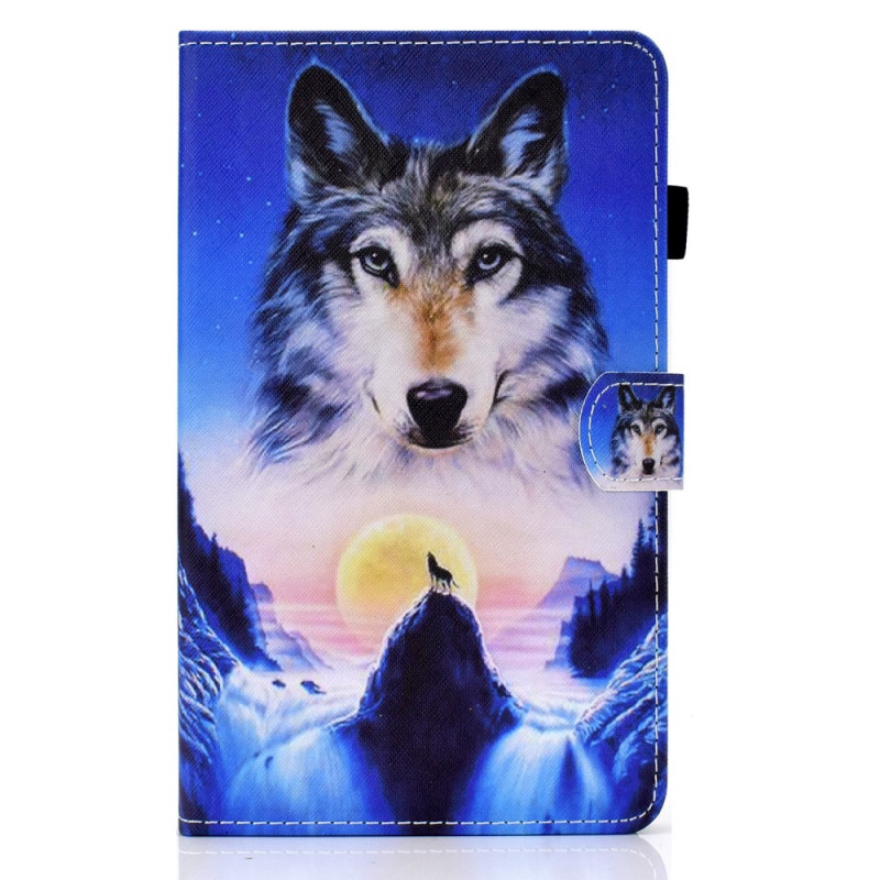 Samsung Galaxy Tab A8 hoesje (2021) Berg Wolf