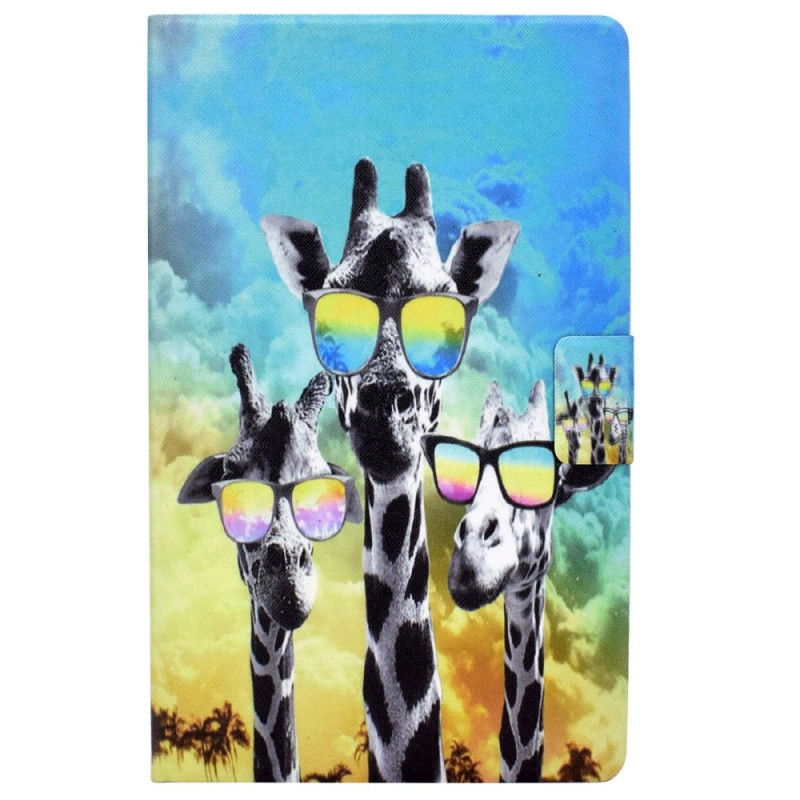 Samsung Galaxy Tab A8 hoesje (2021) Funky Giraffes