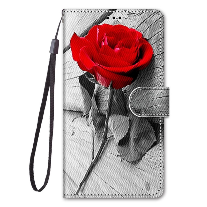 Samsung Galaxy A03 Core Roze Romantische Strap Case