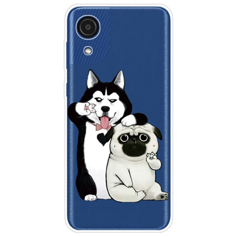 Samsung Galaxy A03 Core Hoesje Grappige Honden
