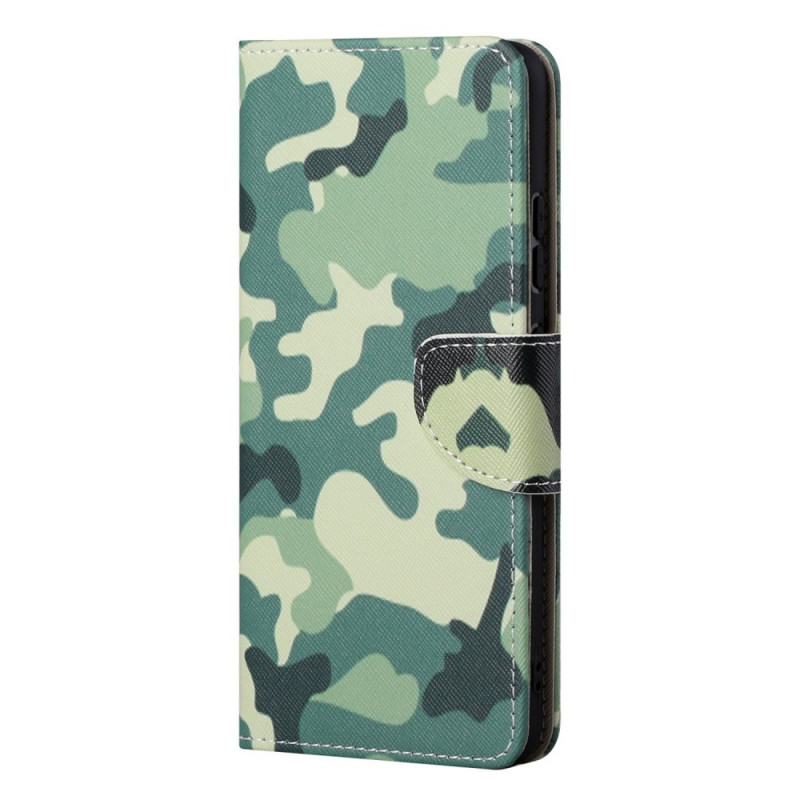 Samsung Galaxy S22 Ultra 5G Militaire Camouflage Hoesje