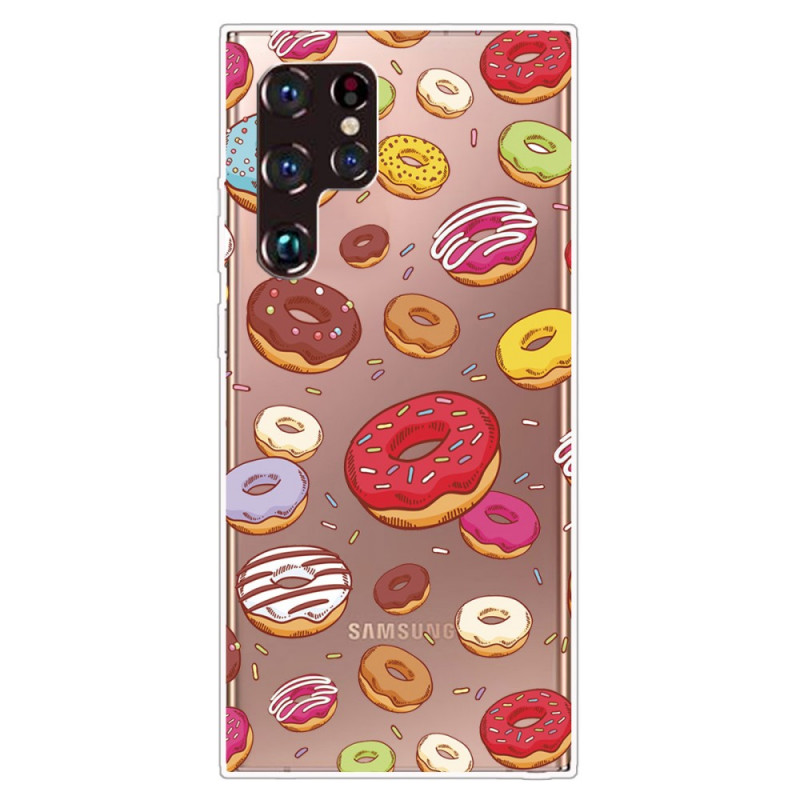 Samsung Galaxy S22 Ultra 5G Love Donuts Hoesje