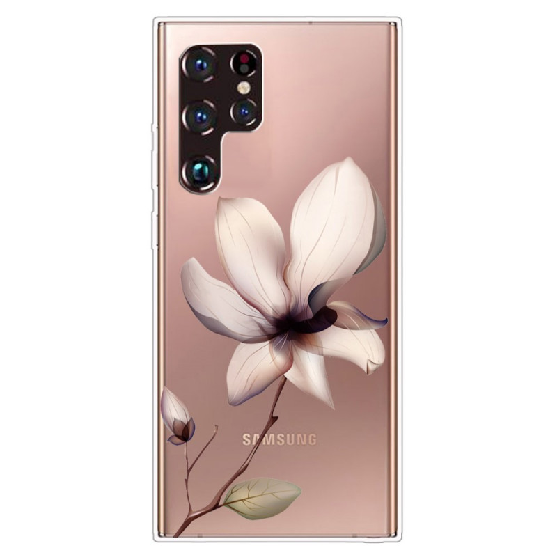 Samsung Galaxy S22 Ultra 5G Premium Bloemen Hoesje