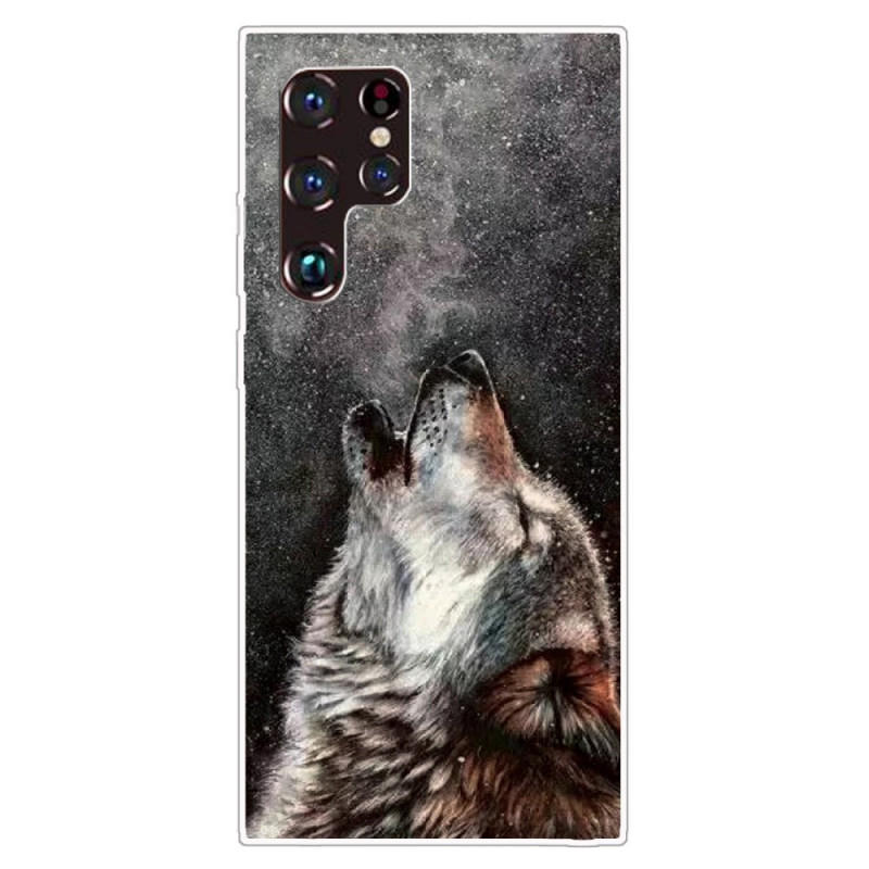 Samsung Galaxy S22 Ultra 5G sublieme wolf behuizing