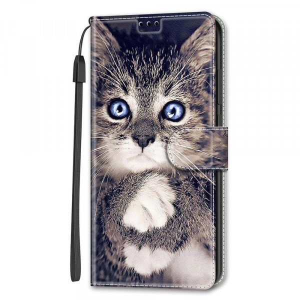 Samsung Galaxy S22 Ultra 5G Lanyard Cat Ventilator Hoesje