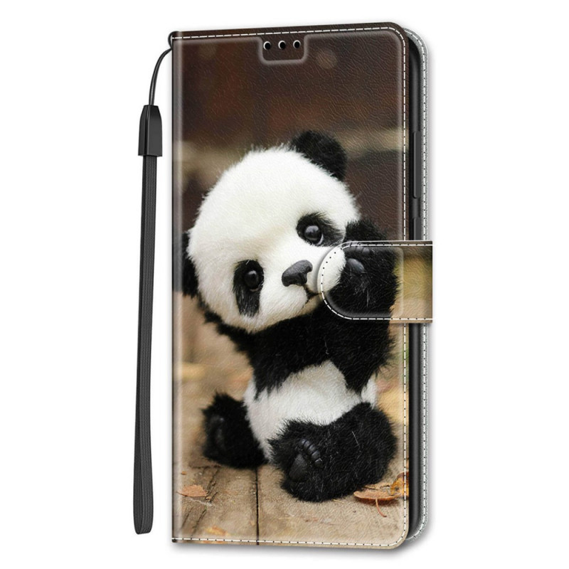 Samsung Galaxy S22 Ultra 5G Play Kleine Panda Strap Case