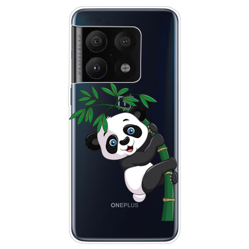 OnePlus 10 Pro 5G Panda Hoesje Op Bamboe