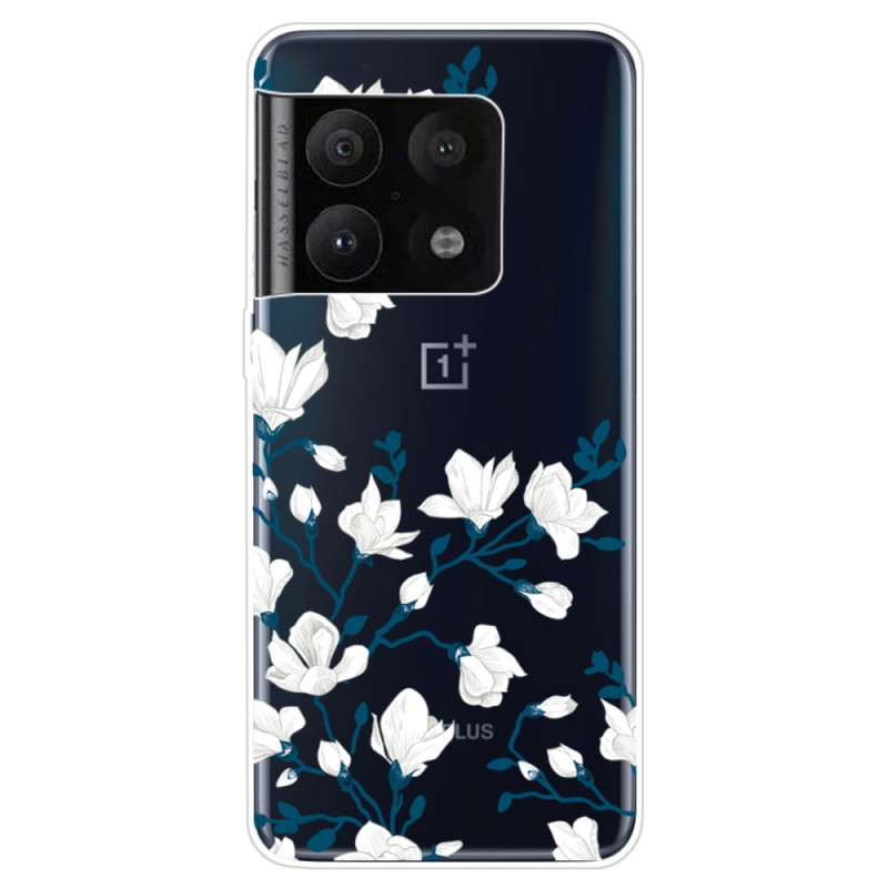 OnePlus 10 Pro 5G Case Wit Bloemen