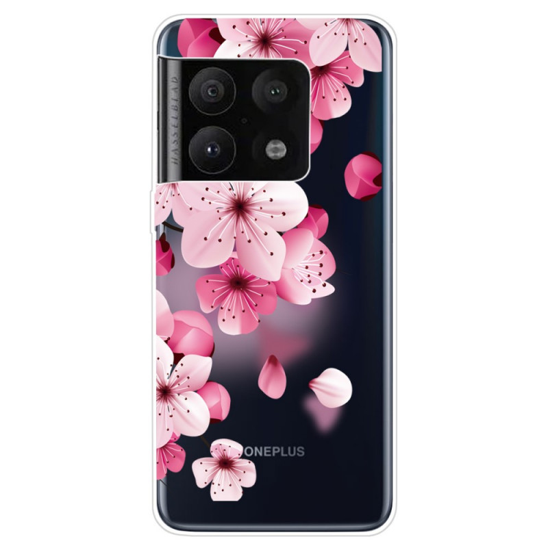 OnePlus 10 Pro 5G Pure Roze Bloem Case