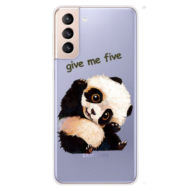 Samsung Galaxy S22 Plus 5G Panda Hoesje Geef Me Vijf