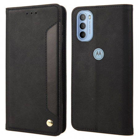 Flip Cover Moto G51 5G Leer...