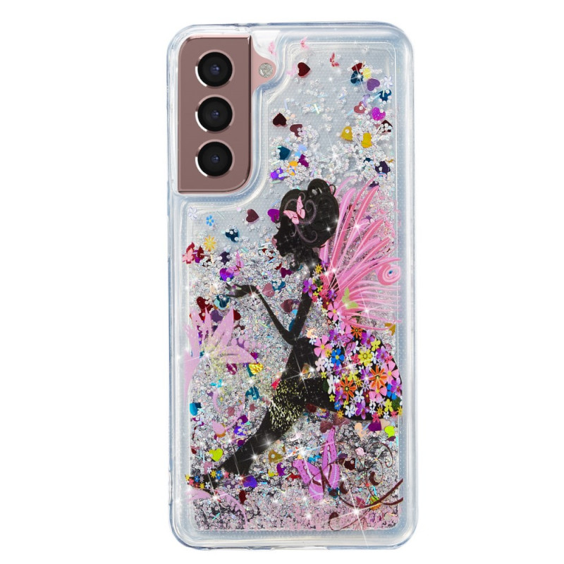 Samsung Galaxy S22 Plus 5G Glitter Fairy Hoesje