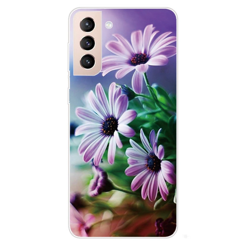 Samsung Galaxy S22 5G Hoesje Realistische Bloemen