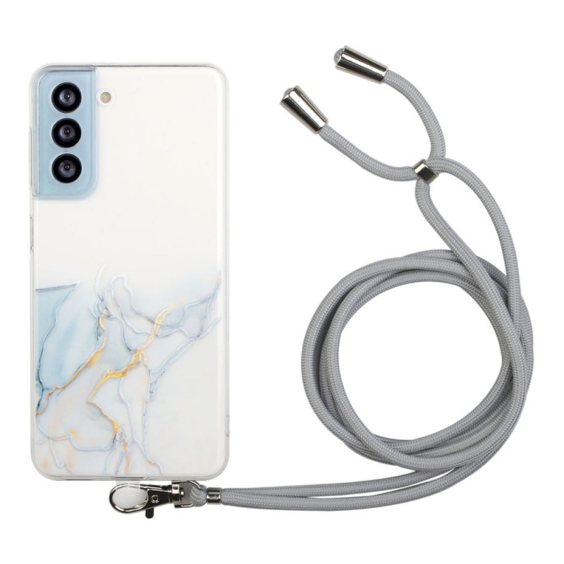 Samsung Galaxy S22 5G Marble String Hoesje