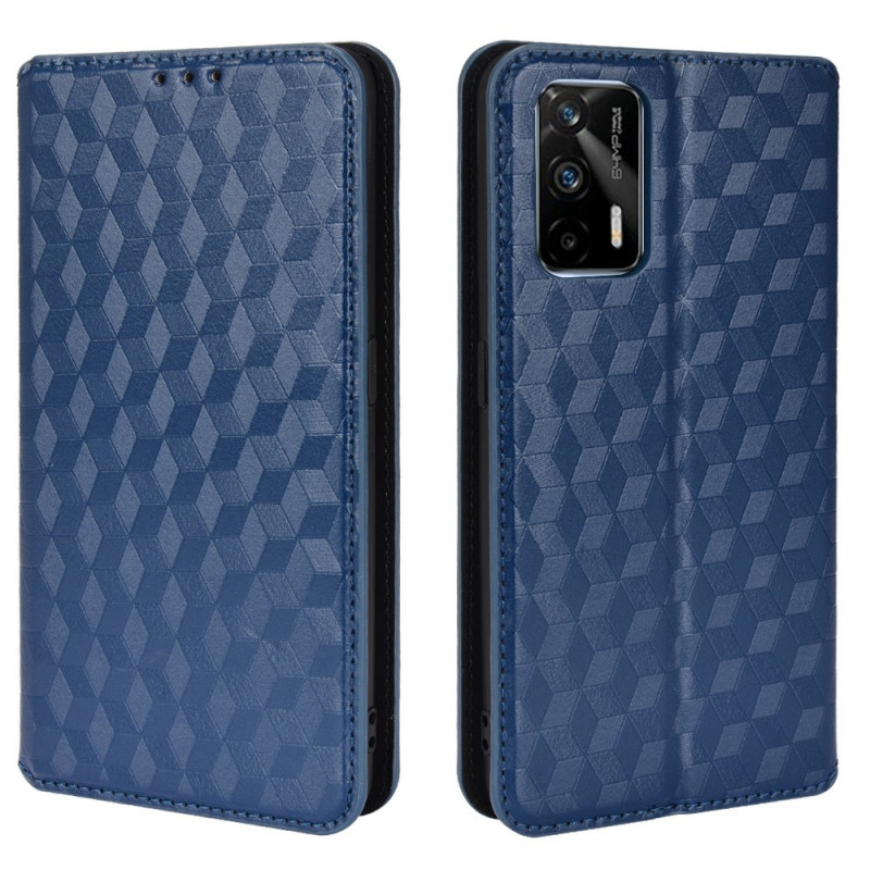 Flip Cover Realme GT 5G Leder Effect Diamant