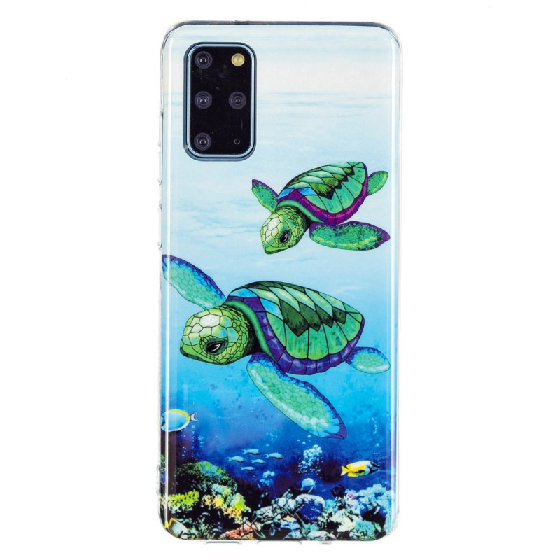 Samsung Galaxy S20 Plus / S20 Plus 5G Schildpadden Fluoriserende Hoesje