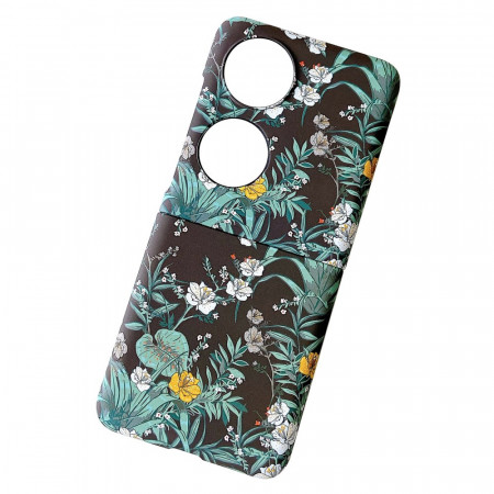 Huawei P50 Pocket Case Bloemen