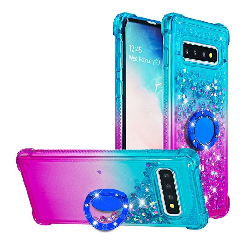 Samsung Galaxy S10 Hoesje Glitter Ring