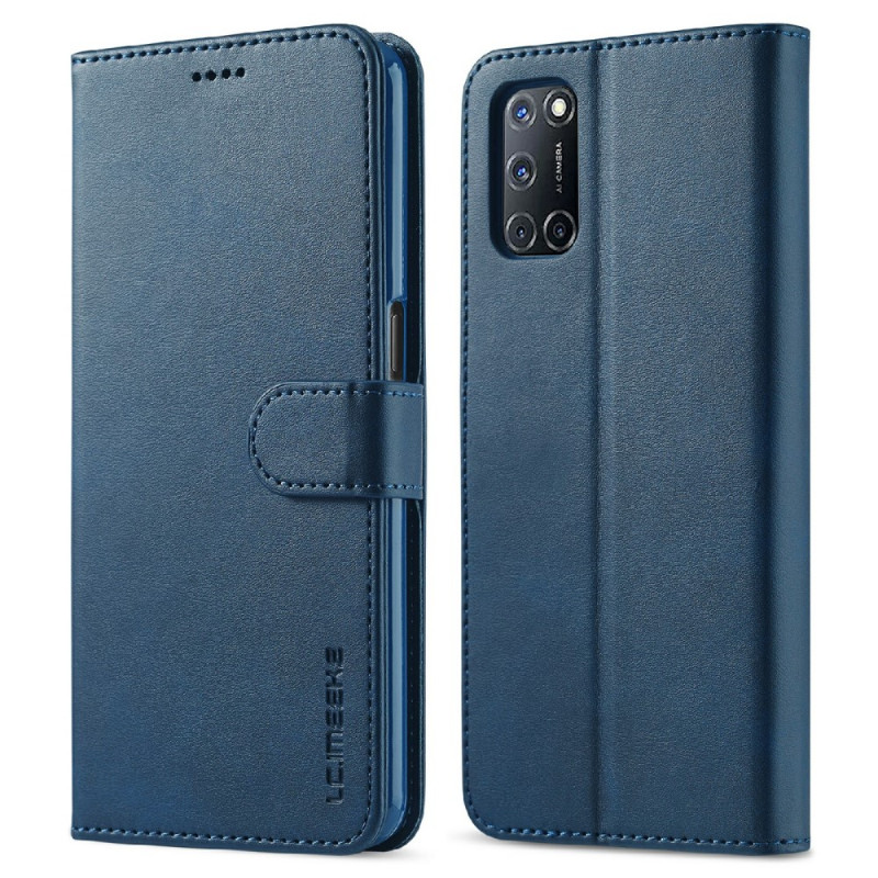 Hoesje Oppo Find X3 Lite LC.IMEEKE Leder effect