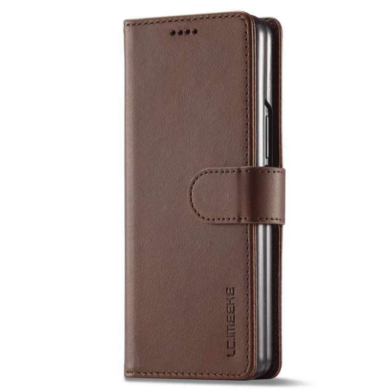 Samsung Galaxy Z Fold 3 5G Case LC.IMEEKE Leder effect