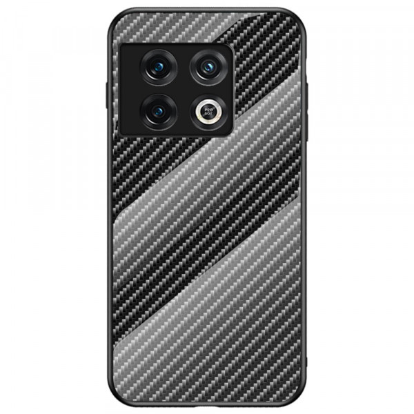 OnePlus 10 Pro 5G Carbon Fiber gehard glas case