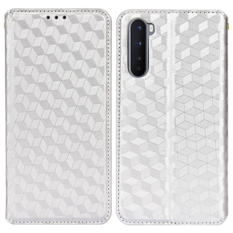 OnePlus Nord leer effect diamant Flip Cover